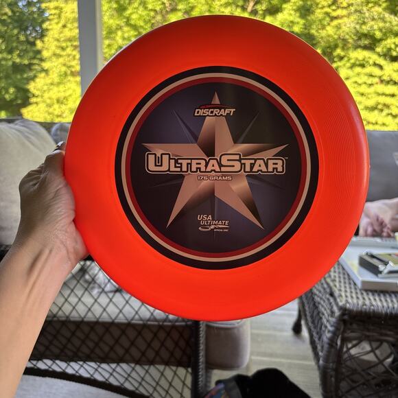 DISCRAFT ULTRASTAR 175 GRAMS USA ULTIMATE OFFICIAL DISC Glowing ORANGE - Picture 1 of 1